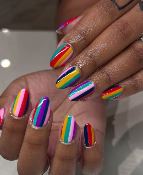 2026 nail art trends stripes